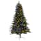 6.5ft. Pre-Lit Vermont Spruce Artificial Christmas Tree, Color Changing LED Lights